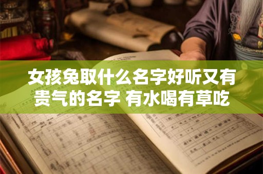 女孩兔取什么名字好听又有贵气的名字 有水喝有草吃的兔宝宝名字