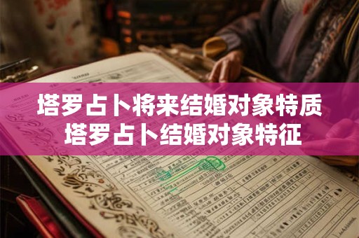 塔罗占卜将来结婚对象特质 塔罗占卜结婚对象特征