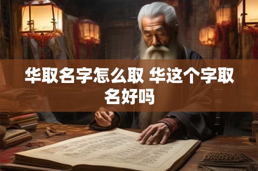 华取名字怎么取 华这个字取名好吗 华取名字怎么取 华这个字取名好吗