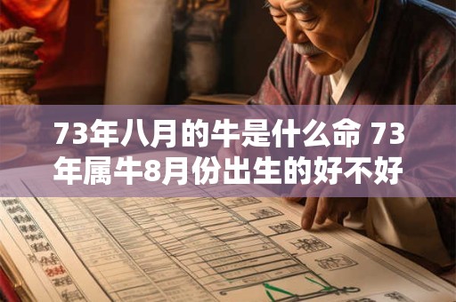 73年八月的牛是什么命 73年属牛8月份出生的好不好