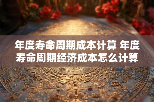 年度寿命周期成本计算 年度寿命周期经济成本怎么计算