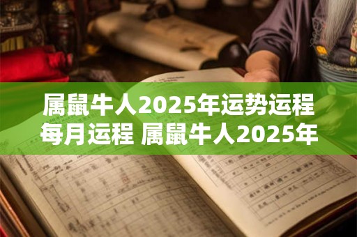 属鼠牛人2025年运势运程每月运程 属鼠牛人2025年运势运程每月运程如何