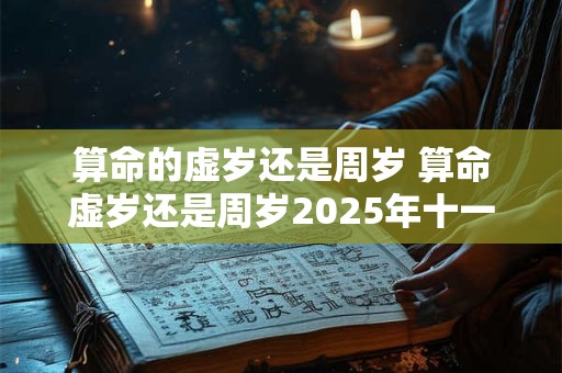 算命的虚岁还是周岁 算命虚岁还是周岁2025年十一月二十