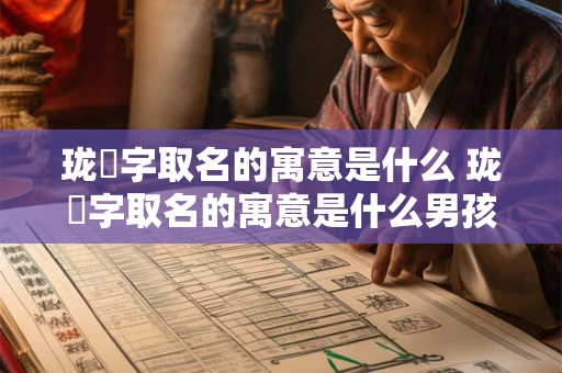 珑玥字取名的寓意是什么 珑玥字取名的寓意是什么男孩