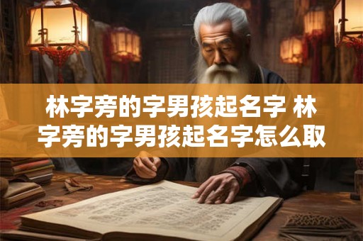 林字旁的字男孩起名字 林字旁的字男孩起名字怎么取
