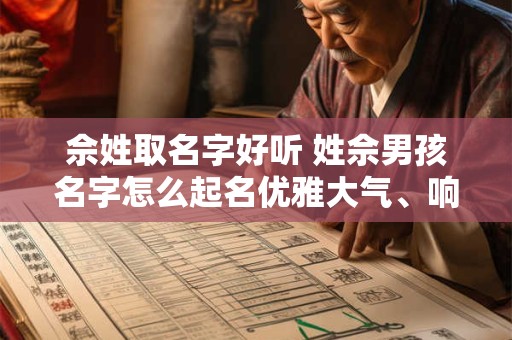 佘姓取名字好听 姓佘男孩名字怎么起名优雅大气、响亮寓意好
