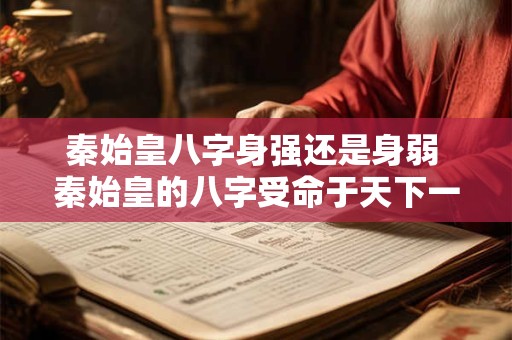 秦始皇八字身强还是身弱 秦始皇的八字受命于天下一句