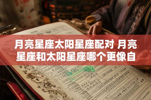 月亮星座太阳星座配对 月亮星座和太阳星座哪个更像自己