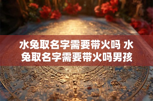 水兔取名字需要带火吗 水兔取名字需要带火吗男孩