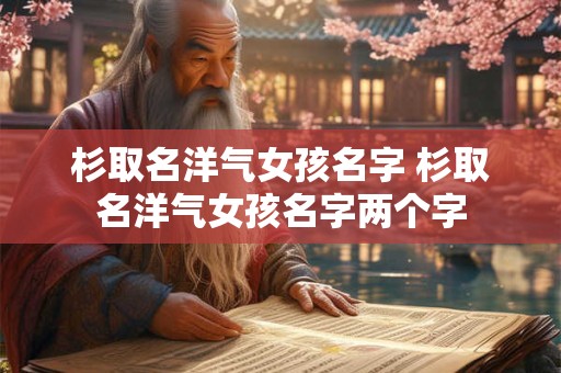 杉取名洋气女孩名字 杉取名洋气女孩名字两个字