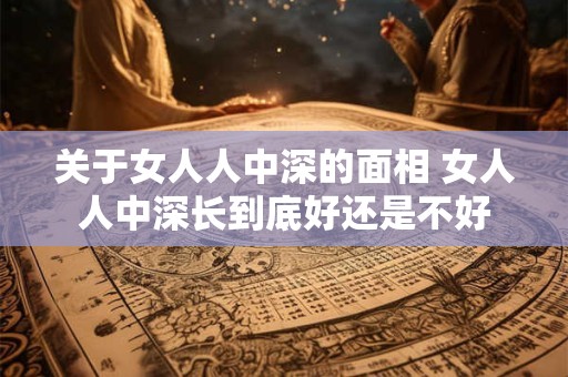 关于女人人中深的面相 女人人中深长到底好还是不好