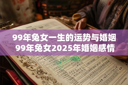 99年兔女一生的运势与婚姻 99年兔女2025年婚姻感情运势如何