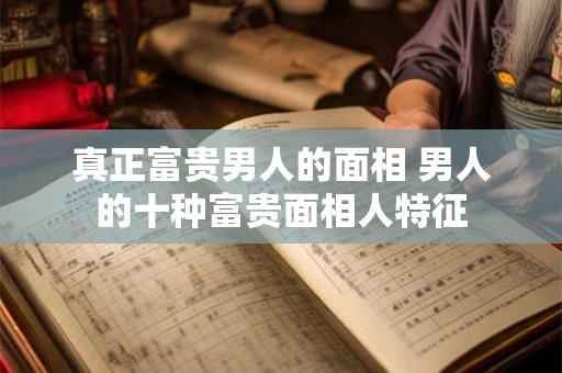 真正富贵男人的面相 男人的十种富贵面相人特征