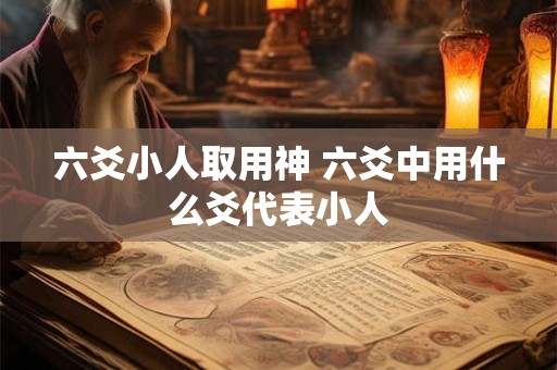 六爻小人取用神 六爻中用什么爻代表小人