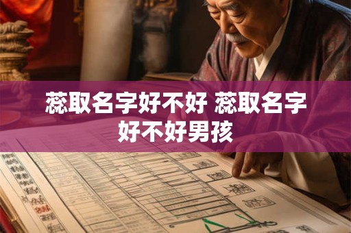 蕊取名字好不好 蕊取名字好不好男孩