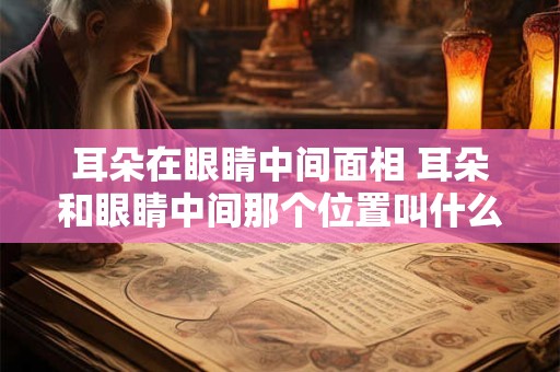耳朵在眼睛中间面相 耳朵和眼睛中间那个位置叫什么
