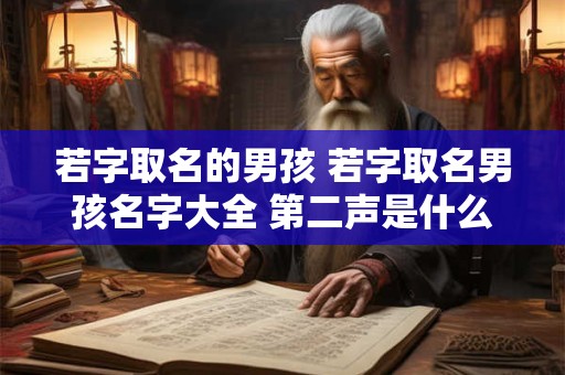 若字取名的男孩 若字取名男孩名字大全 第二声是什么