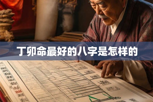 丁卯命最好的八字是怎样的