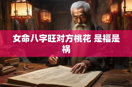 女命八字旺对方桃花 是福是祸