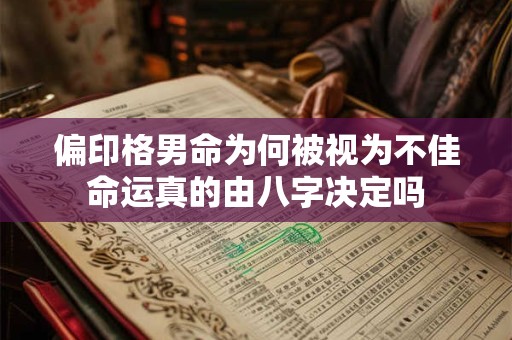 偏印格男命为何被视为不佳命运真的由八字决定吗
