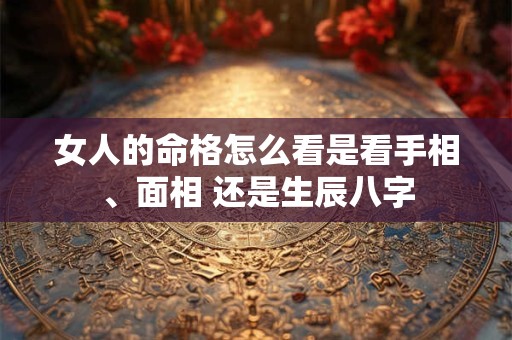 女人的命格怎么看是看手相、面相 还是生辰八字