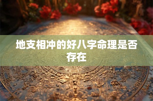 地支相冲的好八字命理是否存在