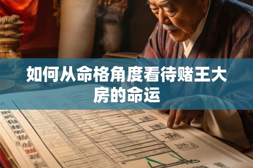 如何从命格角度看待赌王大房的命运