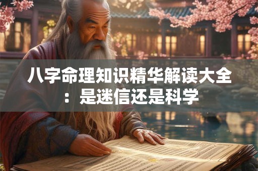 八字命理知识精华解读大全：是迷信还是科学
