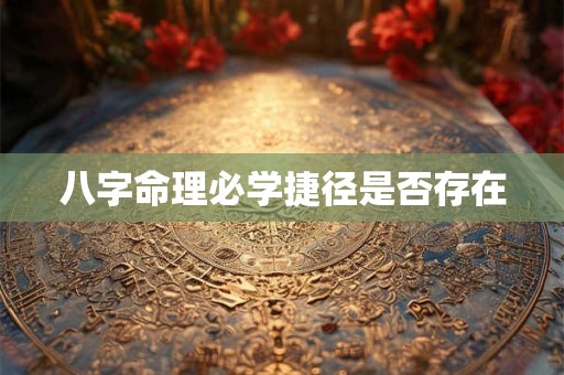 八字命理必学捷径是否存在