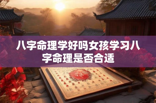 八字命理学好吗女孩学习八字命理是否合适