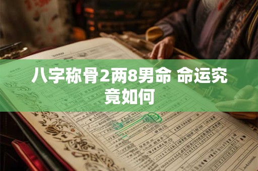八字称骨2两8男命 命运究竟如何
