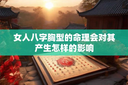 女人八字胸型的命理会对其产生怎样的影响