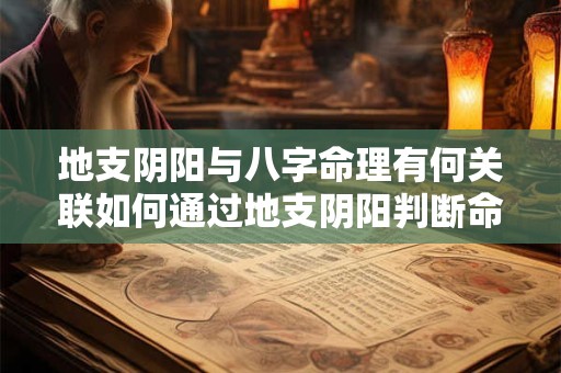 地支阴阳与八字命理有何关联如何通过地支阴阳判断命运