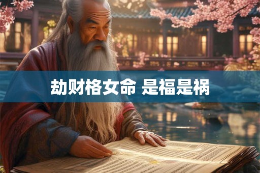劫财格女命 是福是祸 劫财格女命 是福是祸