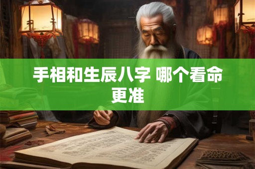 手相和生辰八字 哪个看命更准