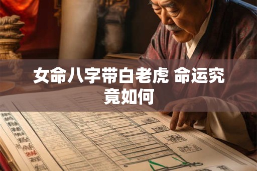 女命八字带白老虎 命运究竟如何