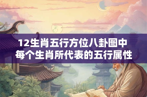 12生肖五行方位八卦图中 每个生肖所代表的五行属性和方位有何关联