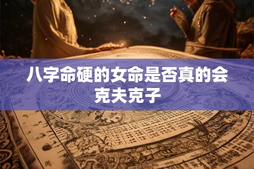 八字命硬的女命是否真的会克夫克子