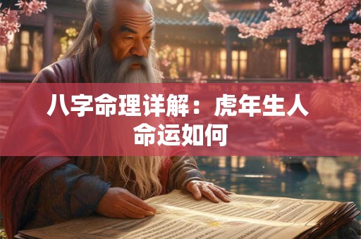 八字命理详解：虎年生人 命运如何