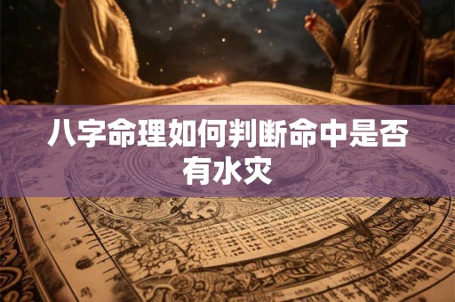 八字命理如何判断命中是否有水灾