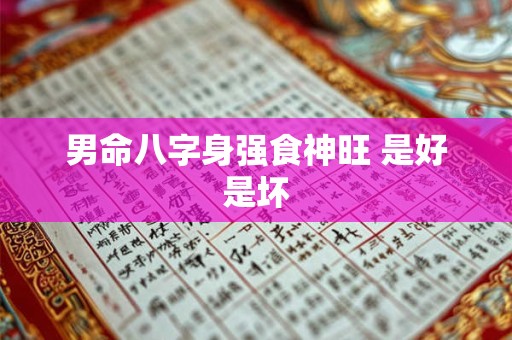 男命八字身强食神旺 是好是坏 男命八字身强食神旺 是好是坏