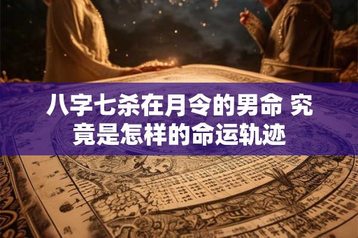 八字七杀在月令的男命 究竟是怎样的命运轨迹 八字七杀在月令的男命 究竟是怎样的命运轨迹