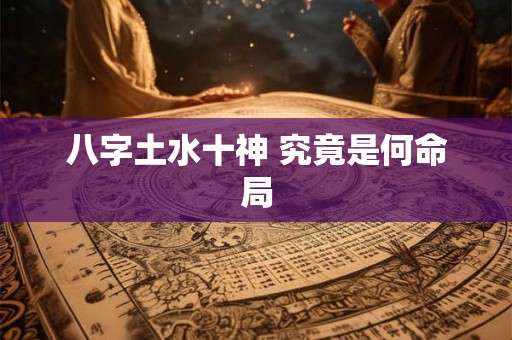 八字土水十神 究竟是何命局