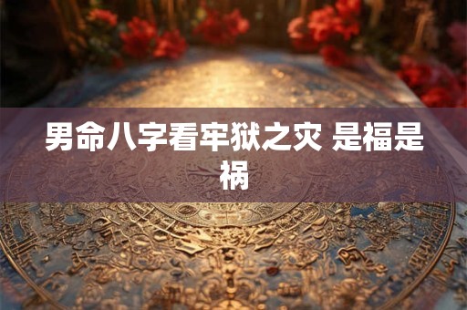 男命八字看牢狱之灾 是福是祸