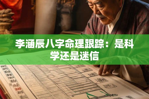 李涵辰八字命理跟踪：是科学还是迷信