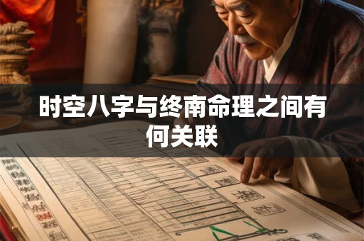 时空八字与终南命理之间有何关联