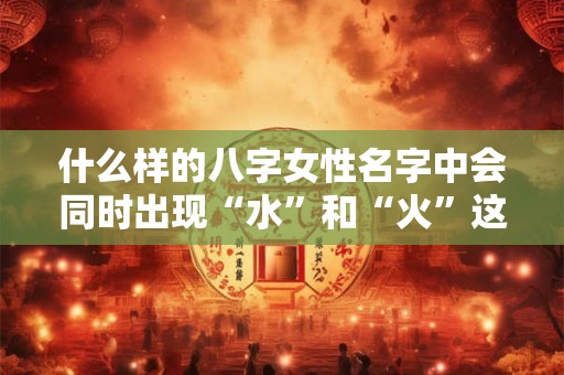 什么样的八字女性名字中会同时出现“水”和“火”这两个元素