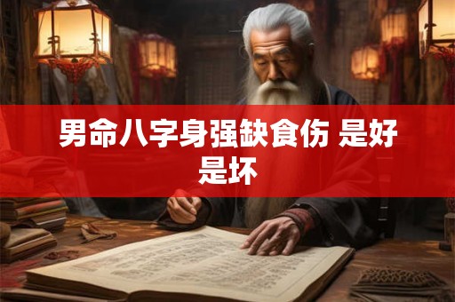 男命八字身强缺食伤 是好是坏