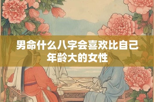 男命什么八字会喜欢比自己年龄大的女性