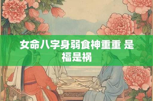 女命八字身弱食神重重 是福是祸